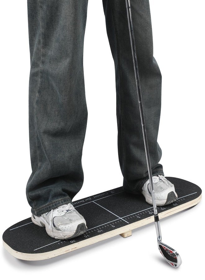 Silipull Golf Balance Board Swing Training Aid to Shift Weight Increase Consistency Trainer Gravity Transfer Golf Swing Plate Training Equipment - Strength for Chipping Hitting - Image 5